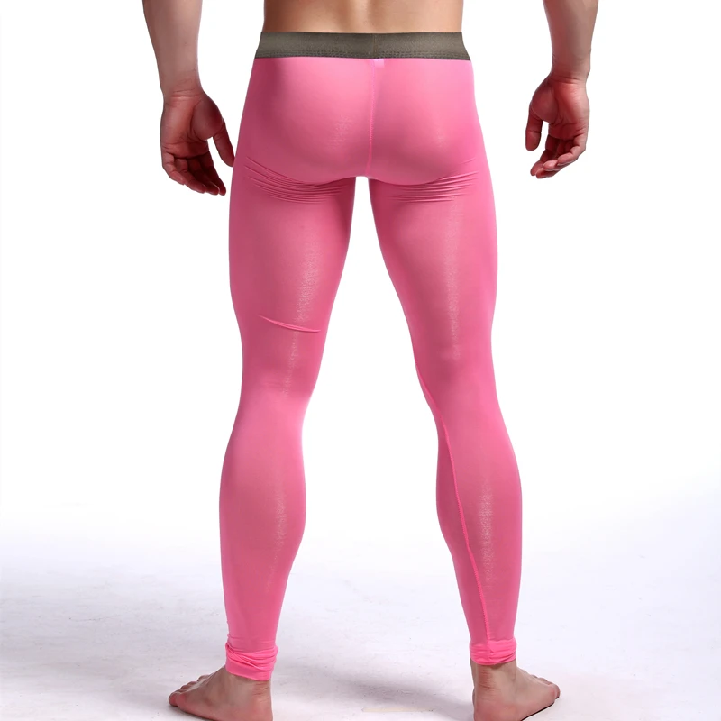 Sexy Male Leggings Tights High Elastic 