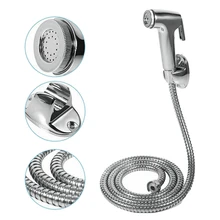 New Toilet Bathroom Hand Held Handheld Sprayer Shower Bidet Spray Hose Holder
