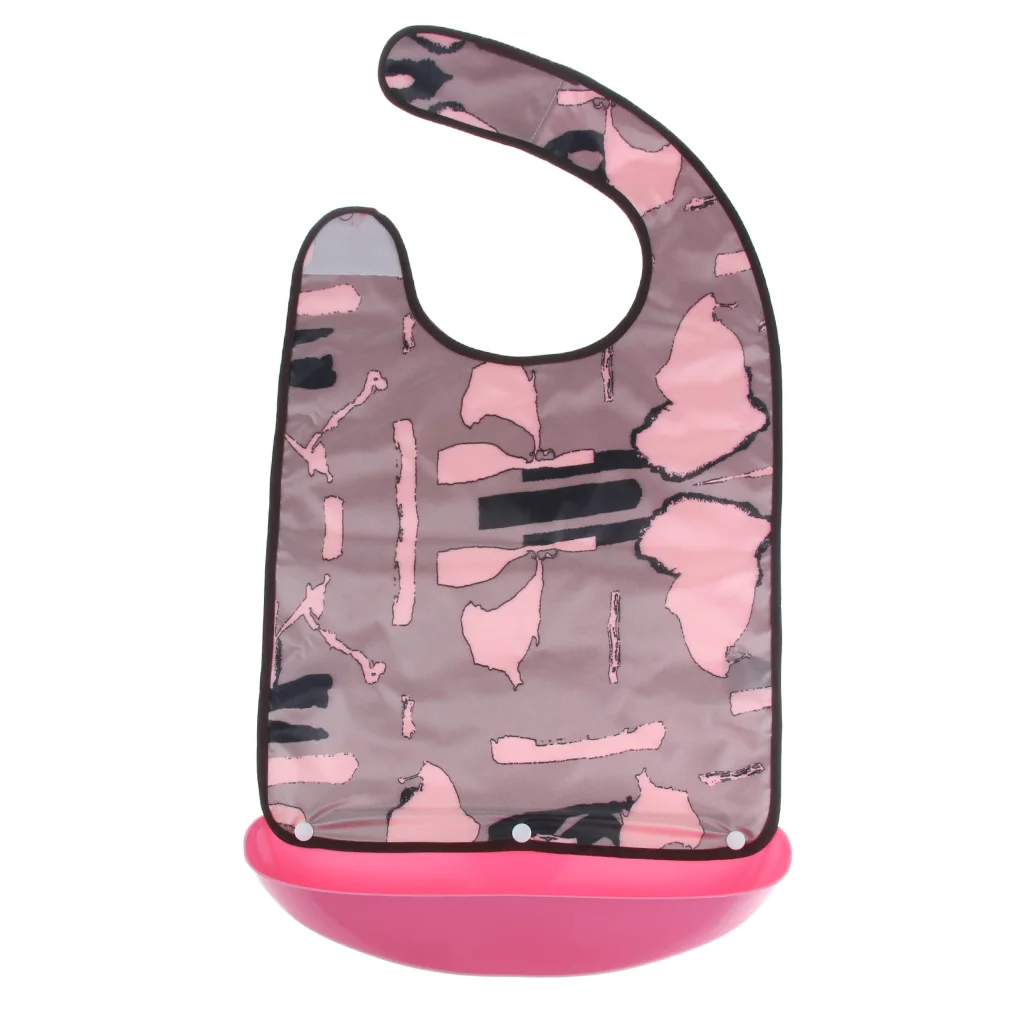 Reusable Washable Adult Bib for Senior Men Women Patients Elderly