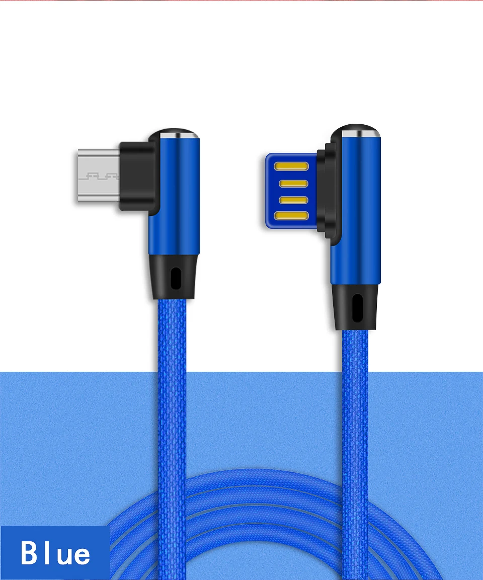 Obobix 2.4A Быстрая зарядка Micro USB кабель локоть Реверсивный дизайн Micro usb зарядный кабель для huawei Android мобильный телефон шнур