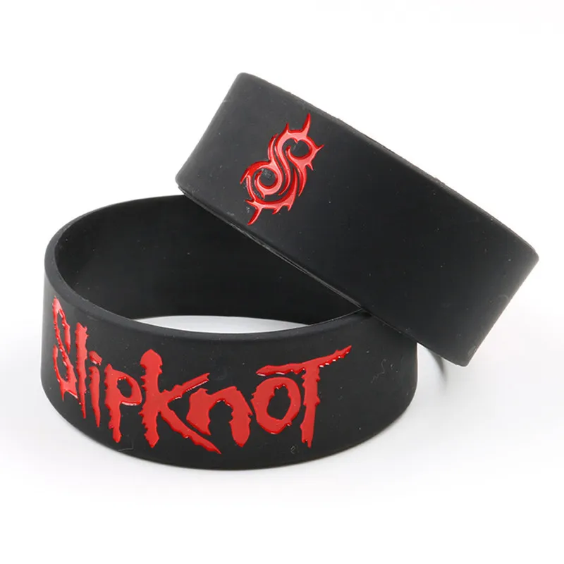 Slipknot Bracelet Silicone Heavy Metal Band Rock Band Fashion Wristband Bracelet Music Lover