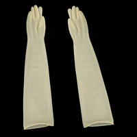 75cm Industrial Anti Chemical Acid Alkali Houseware Kitchen Household Protective Equipment Work Safety Rubber Gloves Unisex 2