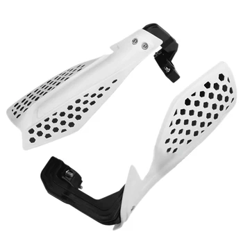 

Motocross Motorcycle Handguard Guards Handguards Protector for KTM IRBIS TTR CRF YZF WRF KXF 20Mm Handlebar (White+Black)