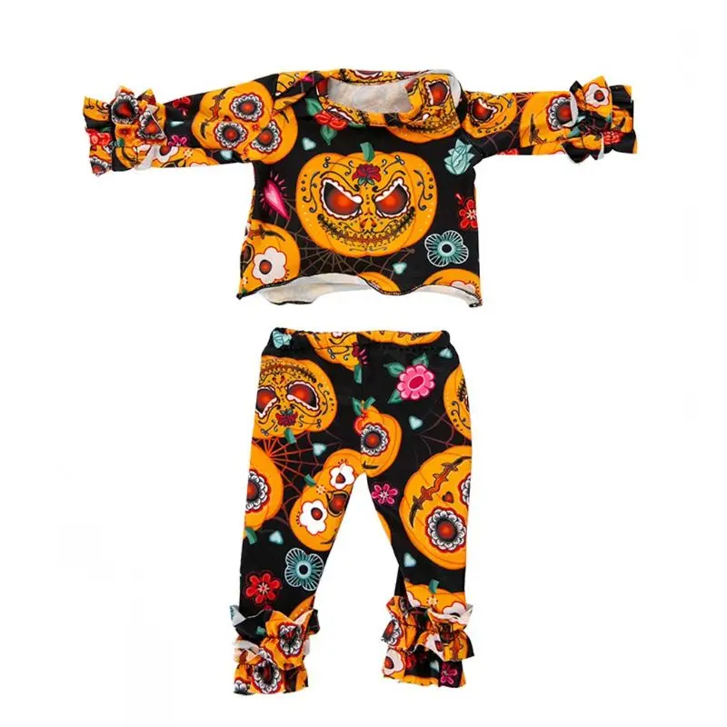 

Scary Halloween Series Clothes Suit Pumpkin Pattern Pants for 18 Inches Doll