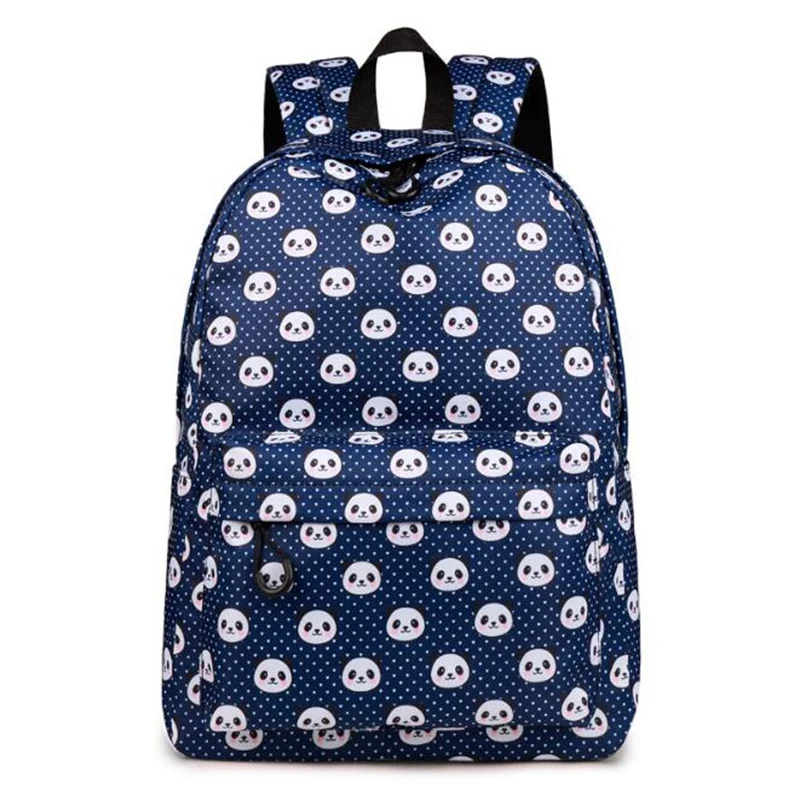 ##BUY Fashion Water Resistant Nylon Women Backpack Panda Printing Female School Bags Rucksack Girls Daily College Laptop Bagpack