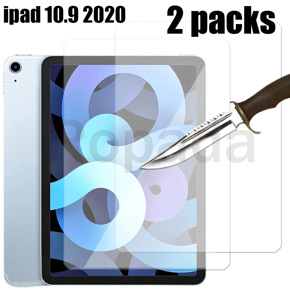 

Закаленное стекло для защиты экрана Apple iPad Air 4, 2 упаковки, 10,9 дюйма, 4 поколения, A2324, A2072, A2325, A2316, защитная пленка 0,33 мм