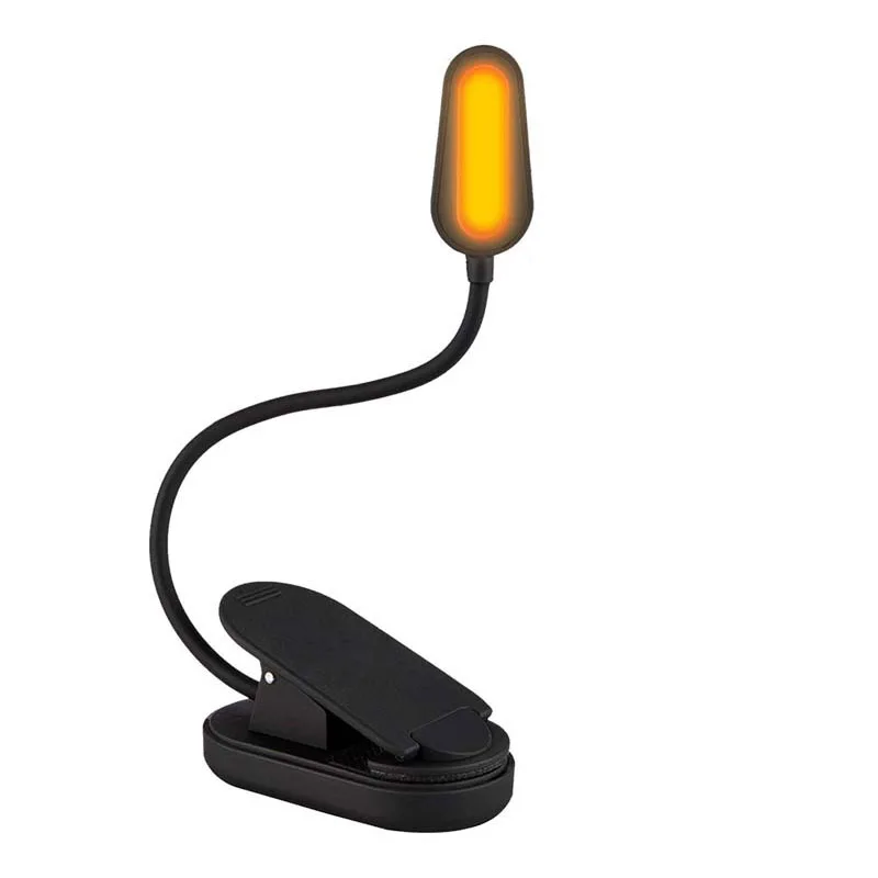 

LED book light clip type flexible highlight reading lamp travel bedroom book reader Christmas gift-WK