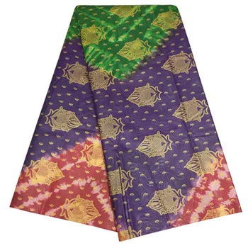 

Wholesale price African jacquard bazin riche fabric for clothing RRB13(5yards/lot)