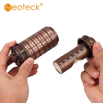 

Neoteck Mini Cryptex Valentine's Day Interesting Creative Romantic Birthday Annversary Gifts Da Vinci Code