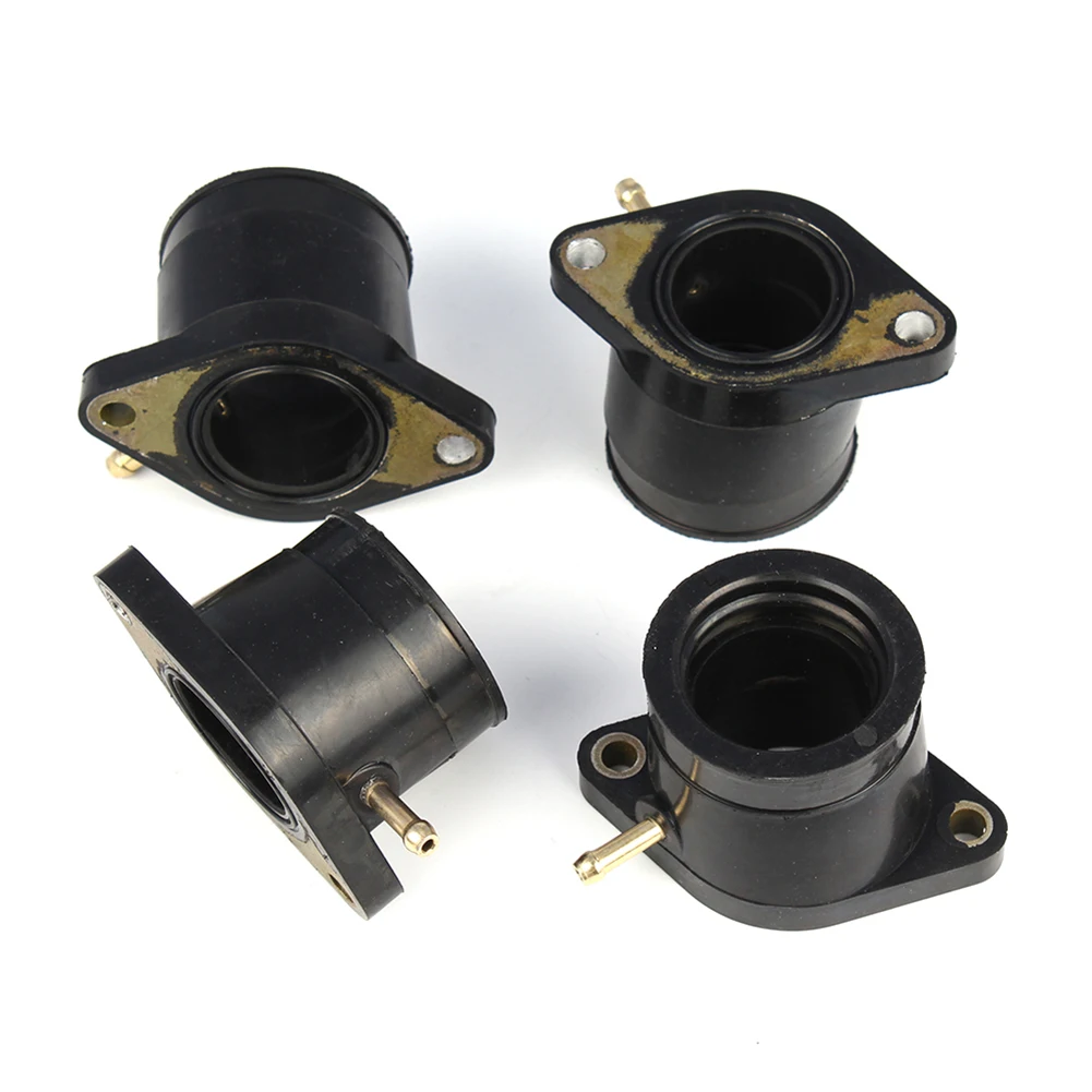 Motorcycle Carburetor Interface Adapter Intake Manifold Rubber Boot Joint Carb Holder For Yamaha XJ650 XJ750 4Pcs/Set | Автомобили и