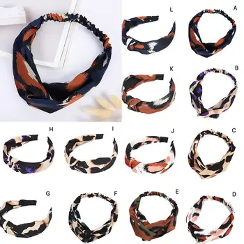

Women's headband hair rope leopard print wild bohemian style hair band headband hair decoration ladies party accessories