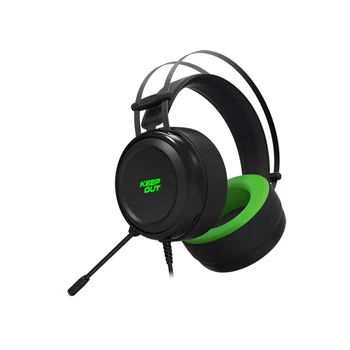 

KeepOut HX10 headset and helmet earphones Diadem Black, Green