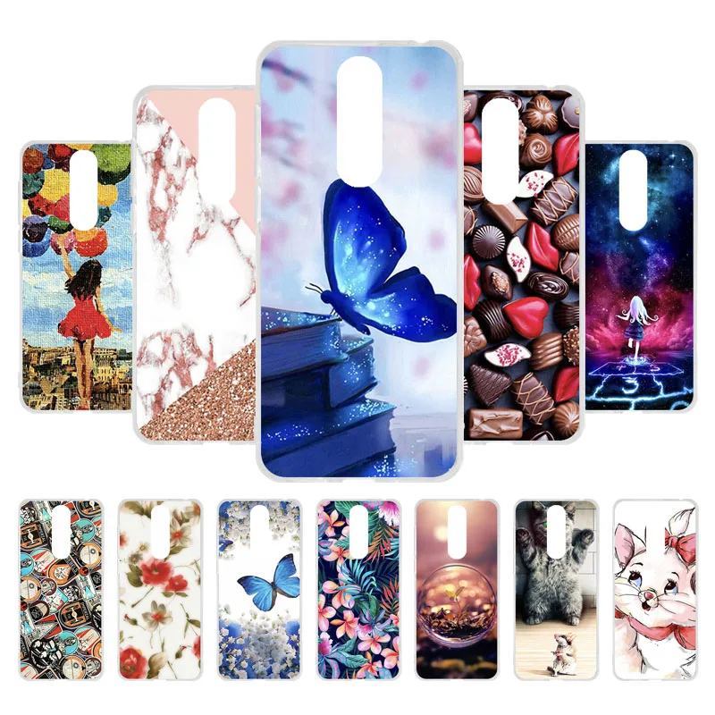 

TPU Cases For Alcatel 3 2019 Case Silicone Floral Painted Bumper For Alcatel 3 2019 5053Y 5053D 5053K 5.94 inch Phone Cover Capa