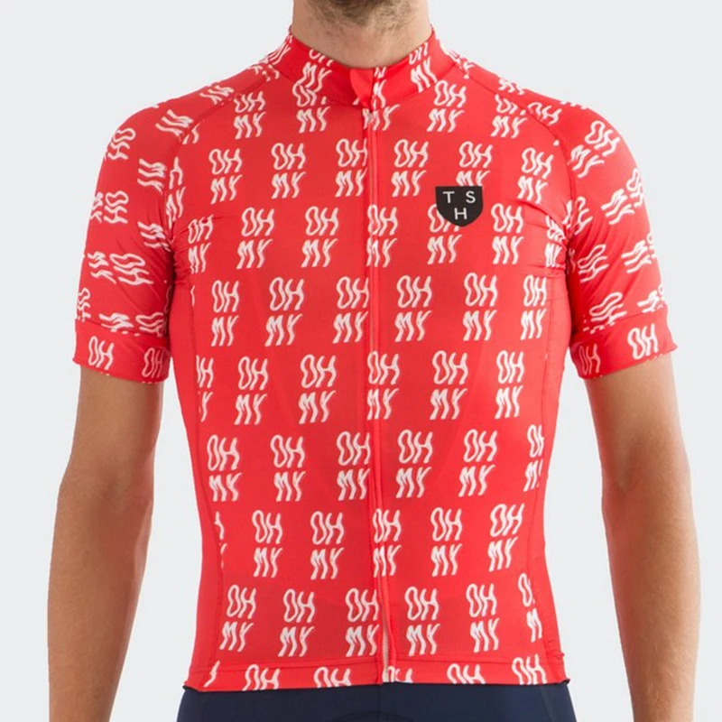 SLIM FIT Cycling jerseys Men Women OH MY CELESTE bicycle clothing red green MTB bike riding shirt Couple sweatshirt