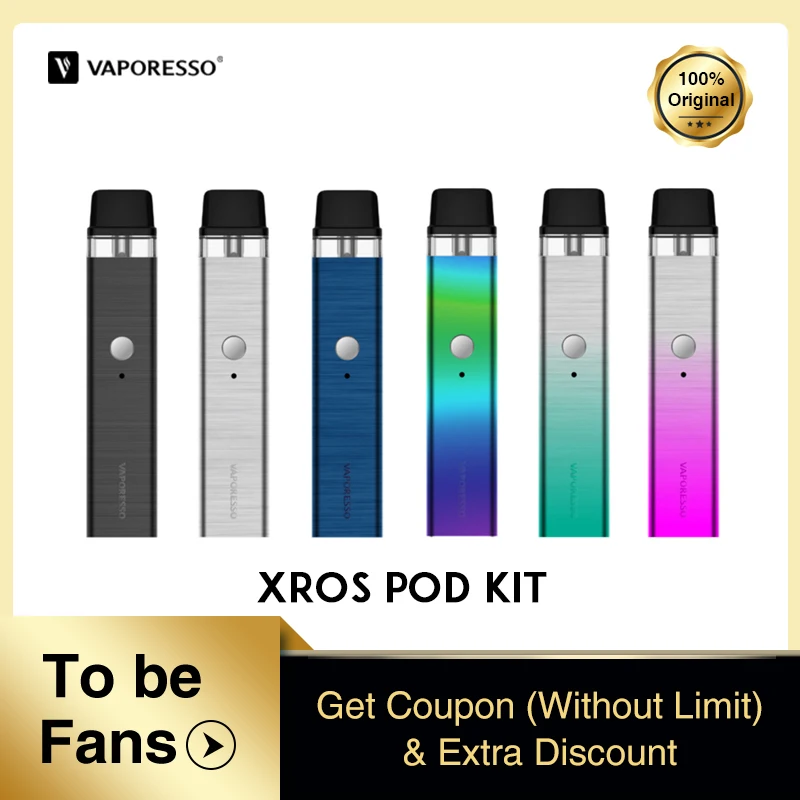 [Новый] предпродажа! Vaporesso XROS Pod Kit Minifit System электронная сигарета механический мод