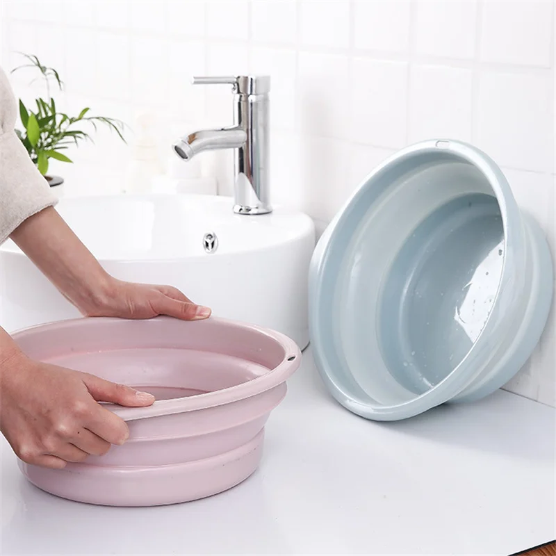 Portable Basins Household Thickened Washbasin Fruit Basin Laundry