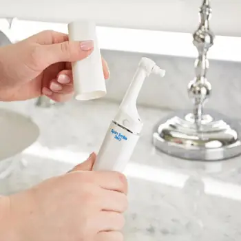 

General Electric Toothbrush Polishing Tooth Stain Removal Dry Battery Waterproof Teeth Whitening Tools Soft Cleaning