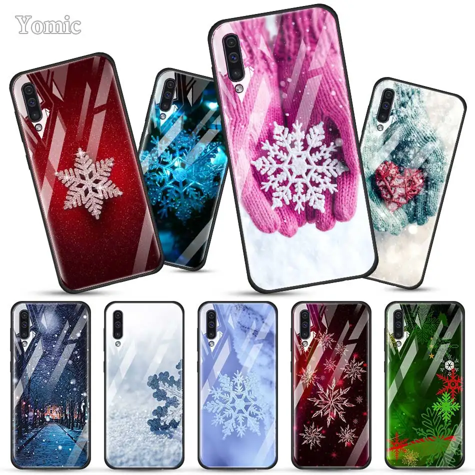 Чехол для Samsung Galaxy A50 A70 A51 A71 A10 A20 A30 S J6 J4 Plus A40 M30s из закаленного стекла|Бамперы| |