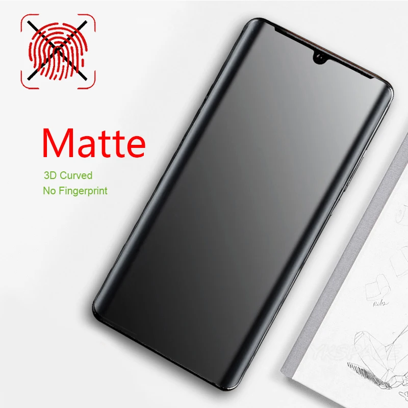 3D Full Cover Front Back Matte Hydrogel Film For Huawei Mate 20 X 30 P30 Pro Soft TPU Frosted Screen Protector No Fingerprint