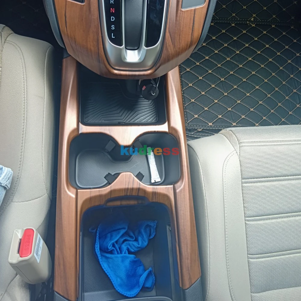 Для Honda CRV CR-V ABS держатель стакана воды для напитков рамка накладка наклейка аксессуары для укладки