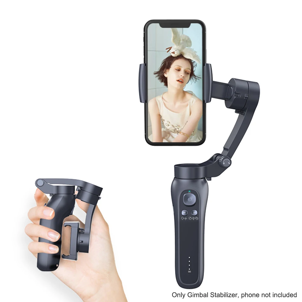 3 Axis Universal Face Tracking Stable Portable Foldable Outdoor Rechargeable Photography Handheld Gimbal Stabilizer Lightweight |