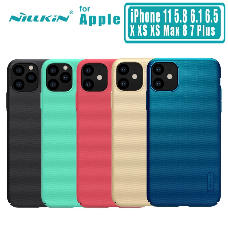 Чехол Nillkin для iPhone 11 Pro Max матовый защитный чехол телефона Жесткий из