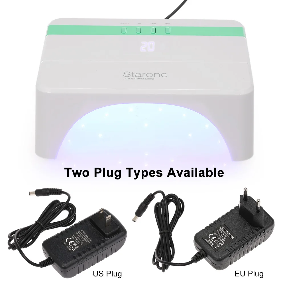 

54W Star One Nail Lamp Dryer Smart LED UV Nail Dryer Curing Lamps Intelligent Nail Gel Curing Tool 54W Nail Lamp