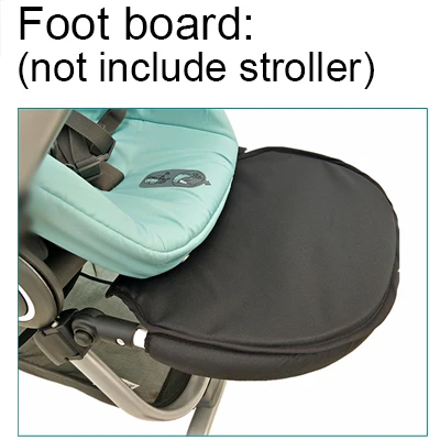 Foot board Stokke Scoot/Аксессуары для детских колясок, подлокотник и Сиденье переднего бампера, удлиняющая подножка и сетка для защиты от комаров - Цвет: Foot board