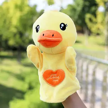 

Kuulee Cartoon Animal Shape Plush Early Learning Toys Hand Puppet for Kids Story Telling