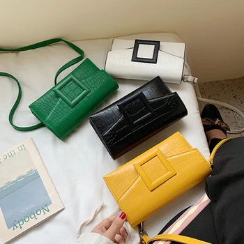 

New Designer Luxury Women Bag High Quality PU Leather Women Crocodile Pattern Shoulder Bag Leisure Bag Crossbody Bag