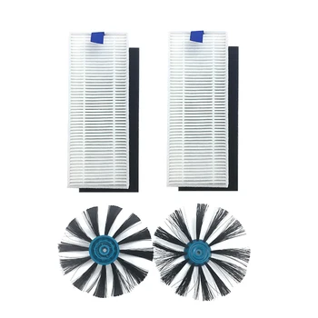 

4Pcs for Bissell EV675 Multi Surface Robotic Vacuum Edge Brushes and Filter
