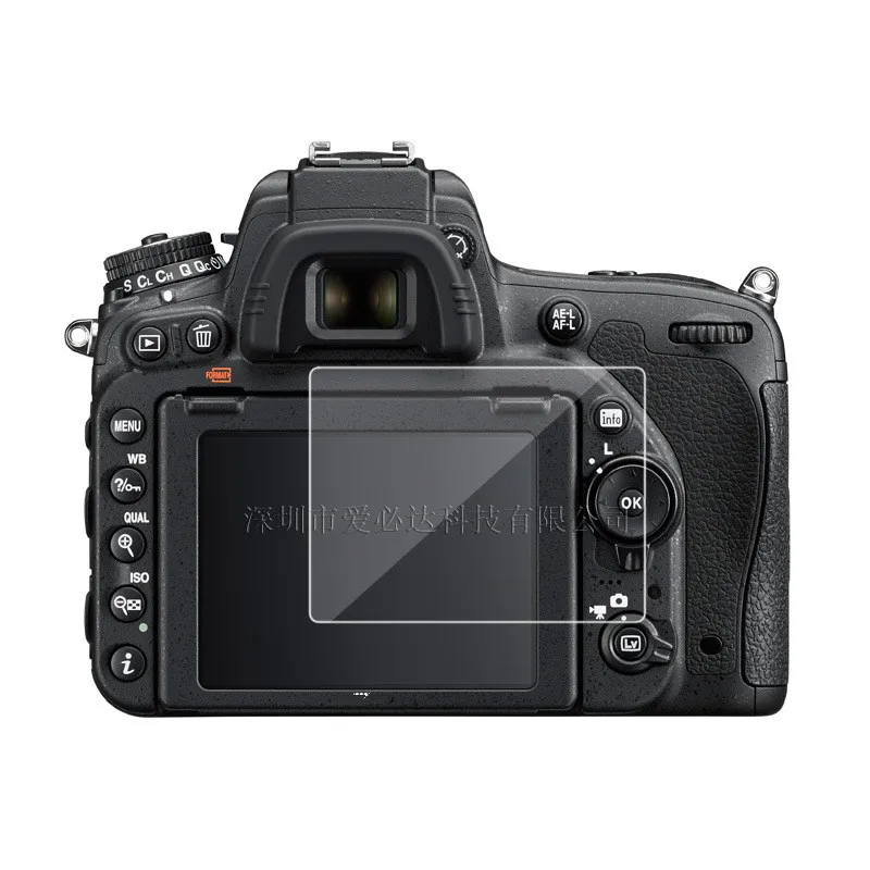 Camera display protector 2 PCS 9H cameraTempered Glass LCD Screen Protector for Nikon D3300 D3400 D3500 D5100 D5300 D5500 D5600 D7100 D7200 D7500 Z6 Z7