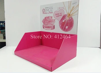 

Custom Tear Off Cardboard Auto Lock Paper Display Box With ( DX-083)