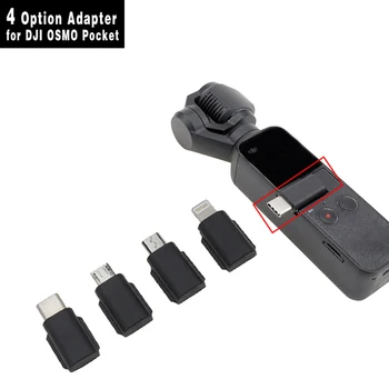 

New OSMO Pocket Android Data Connector for DJI OSMO Pocket Handheld Gimbal Forward Reverse Type-c Cable Line Adapter Accessories
