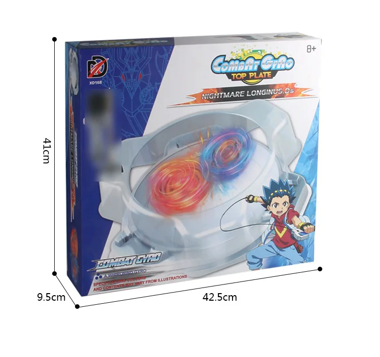 Xd168-9a Upgraded Burst Spinner Set Large Gyro Plate Sword Packaged Combination Athletic Battle Spinner