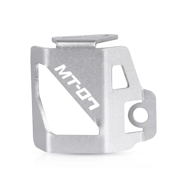 For YAMAHA MT07 MT09 MT 07 09 Motorcycle Rear Brake Fluid Reservoir Cap Cover Guard Protector MT-07 MT-09 Rear Oil Cup Cap Guard MT07 LOGO