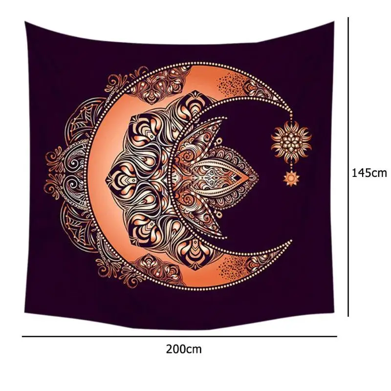 Mandala39 L МАНДАЛА ГОБЕЛЕН из полиэстера настенный подвесной ткани Различные спецификации дополнительно модная Подушечка Для Йоги скатерть для пикника Декор - Цвет: Mandala39 L