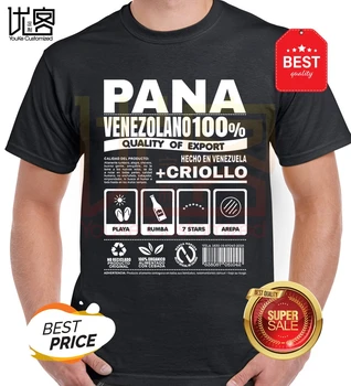 

Mens Pana Venezolano-Funny Venezuela Shirt Printed Summer Style Tees Male Harajuku Top Fitness Brand Clothing