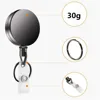 Card sets Belt Key Ring metal Retractable Pull Badge Reel ID Lanyard Name Tag Card Badge Holder Chain Clips ► Photo 1/6