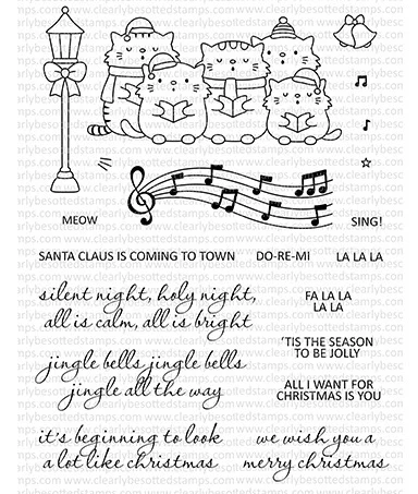 Рождество кошка прозрачный чистый силикон печать для DIY Скрапбукинг фото