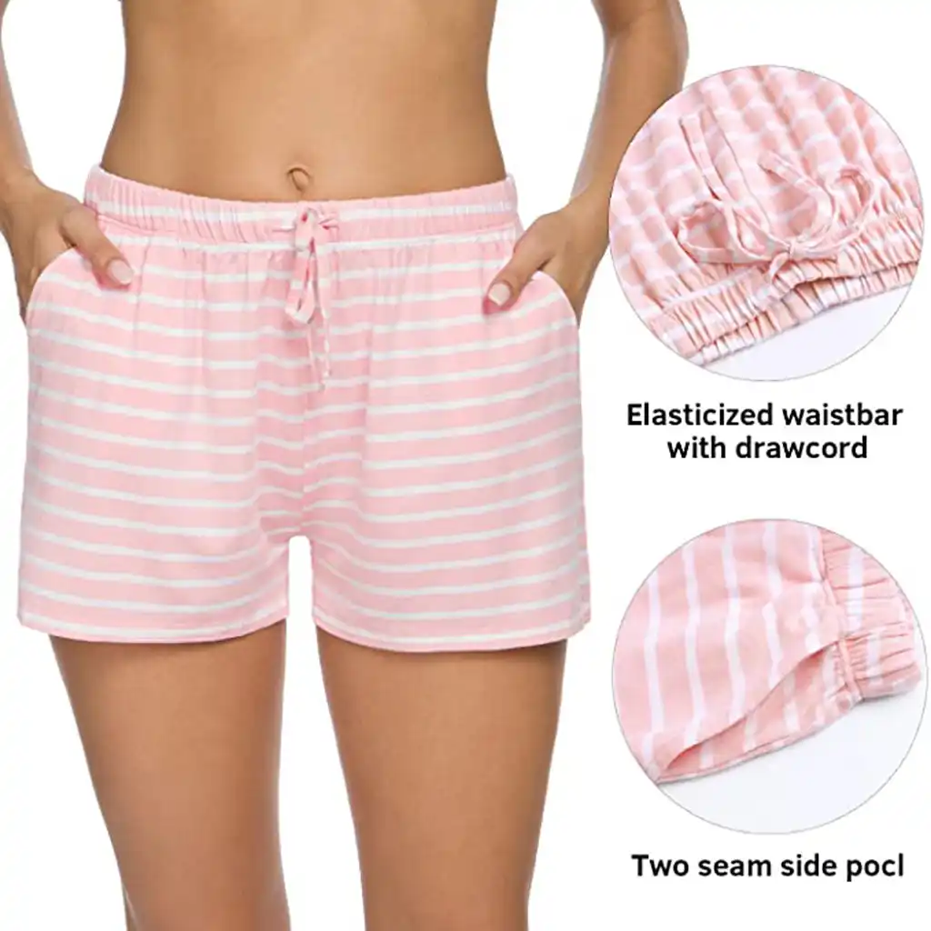 cotton night shorts for ladies