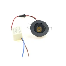 20 шт./лот Светодиодный точечный светильник 3 Вт мини-светильник Кабинета включить драйвер Ac85-265v алюминиевый корпус для дома