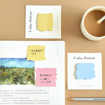 

8 Colors Kawaii ＆ Novelty Sticker Notes Memo Pad Index Sticker Bookmark Page Flag Sticker School Office Stationery Supplies
