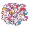 50Pcs Cute Sheep Shape Wooden Buttons in Bulk for Diy Crafts Sewing Knitting Card Making Mix Color 2