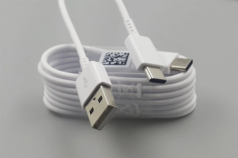 Samsung USB кабель 120 см/150 см 2A Быстрая зарядка Тип C кабель для передачи данных для samsung Galaxy S10 S8 S9 плюс S10E A3 A5 A7 Note 8, 9, 10
