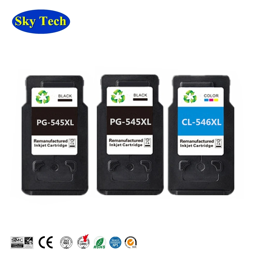 one set Plus 1 BK Pg545 cl546 переработанный чернильный картриджи для Canon ip2850 ip2855 mg2450 mg2455 mg3050 mg2550 mg2555 mg2950 mg2955 Mx495 Ts3150 - Цвет: one set Plus 1 BK
