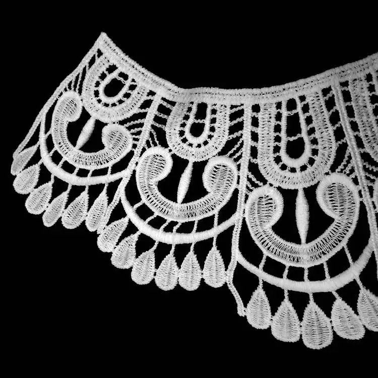 Вышивка шеи воротник diy поддельные съемные воротники водорастворимые Женская бутоньерка трехмерные кружевные аксессуары