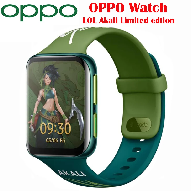 Original Official New OPPO Watch 46mm eSIM Cell Phone VOOC 430Mah Smartband  1G 8G GPS 1.91inch AMOLED Snapdragon 2500 & Apollo3 - AliExpress