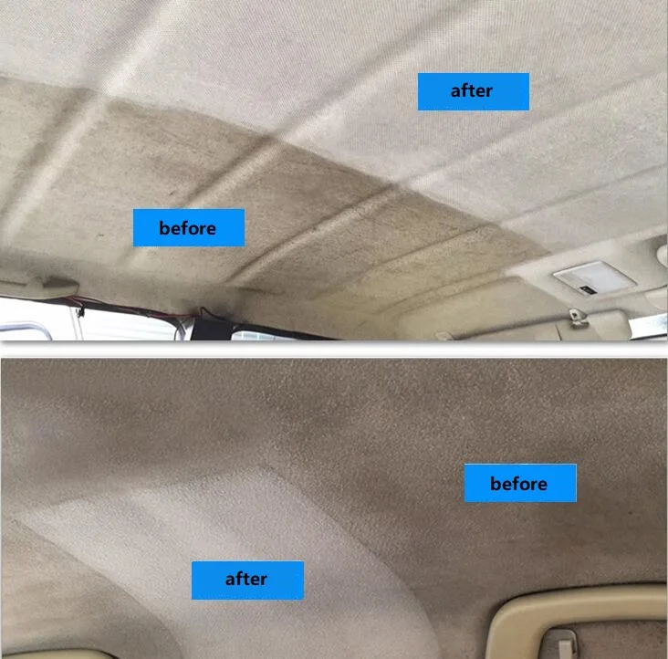 Car Interior Cleaner Car Interior Ceiling Cleaner Velvet Fabric Cleaner  Roof Fabric Leather Seat Home Car Cleaning 1/2/4pcs - AliExpress