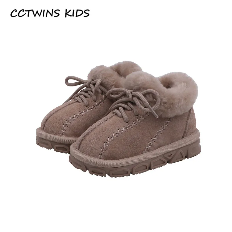 CCTWINS/детская обувь; коллекция года; зимняя обувь из натуральной кожи для маленьких девочек; Детские модные зимние ботинки; Брендовые ботильоны для мальчиков; SNB166